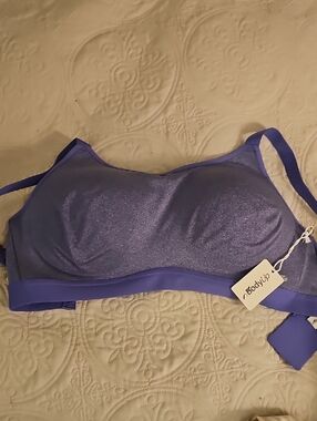 High Impact Purple Sports Bra
